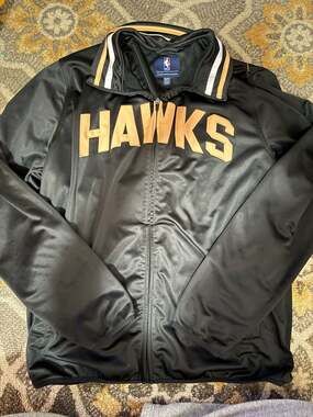G-III Sports by Carl Banks Atlanta Hawks NBA Full-Zip Track Jacket
